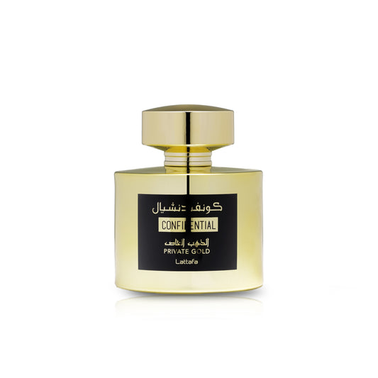 Confidential Private Gold Lattafa 100 ml