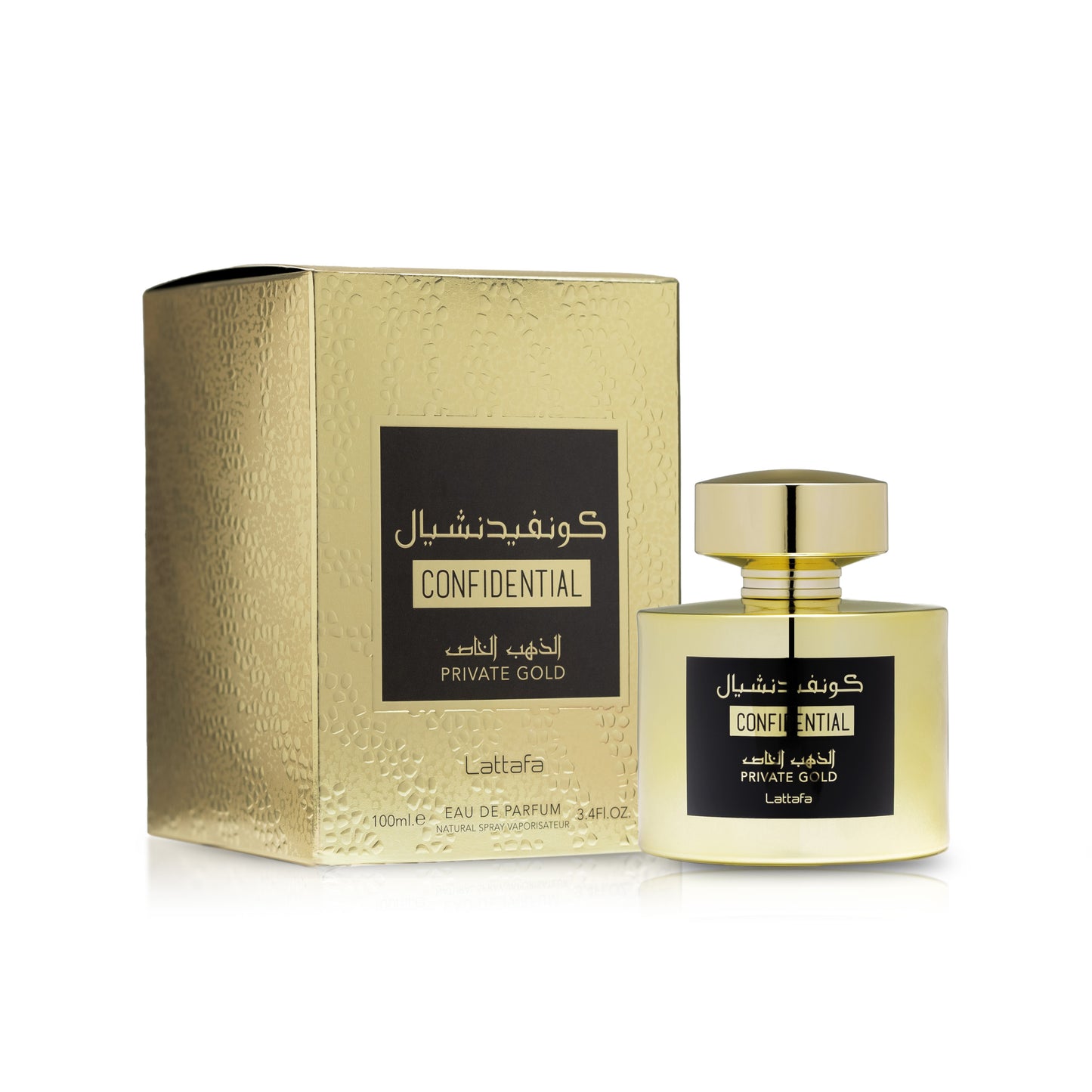 Confidential Private Gold Lattafa 100 ml