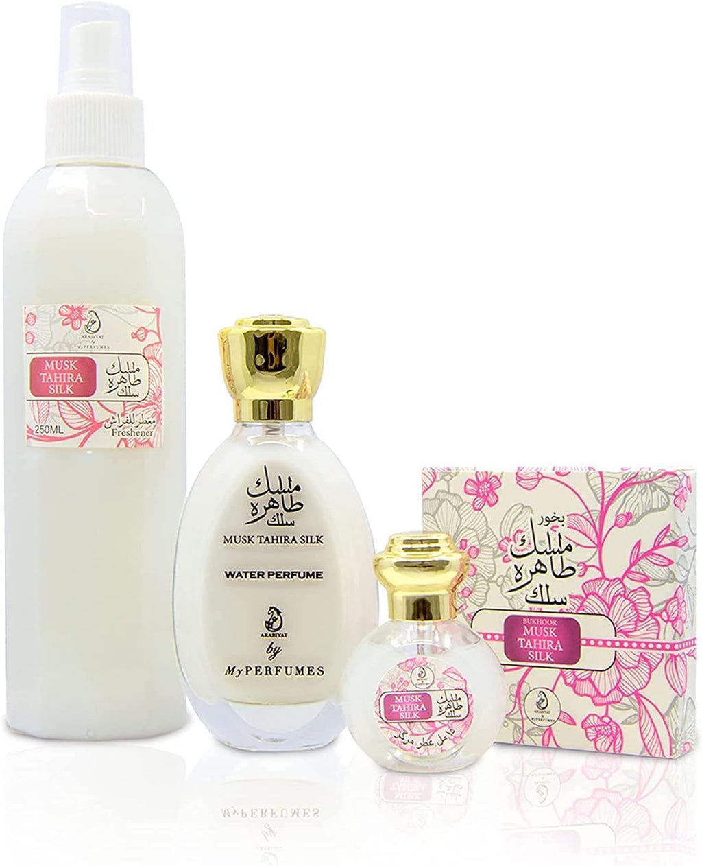 Tahera Silk Musk Set from Arabiyat, 4 Pieces