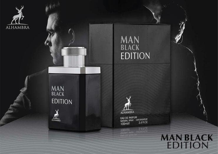 Man Black Edition Maison Alhambra 100 ml