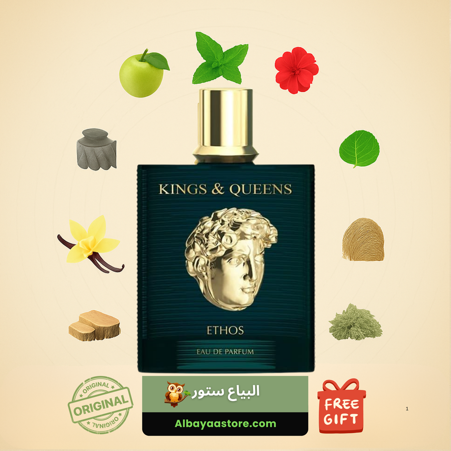 Kings & Queens Ethos Amaran for men 100 ml