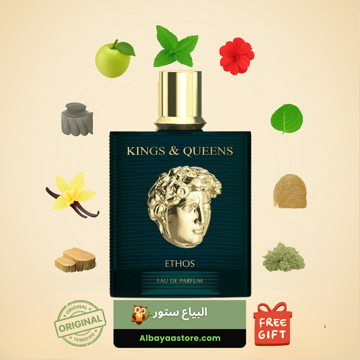 Kings & Queens Ethos Amaran for men 100 ml